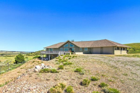 Sunny Big Timber Retreat with Spacious Deck!